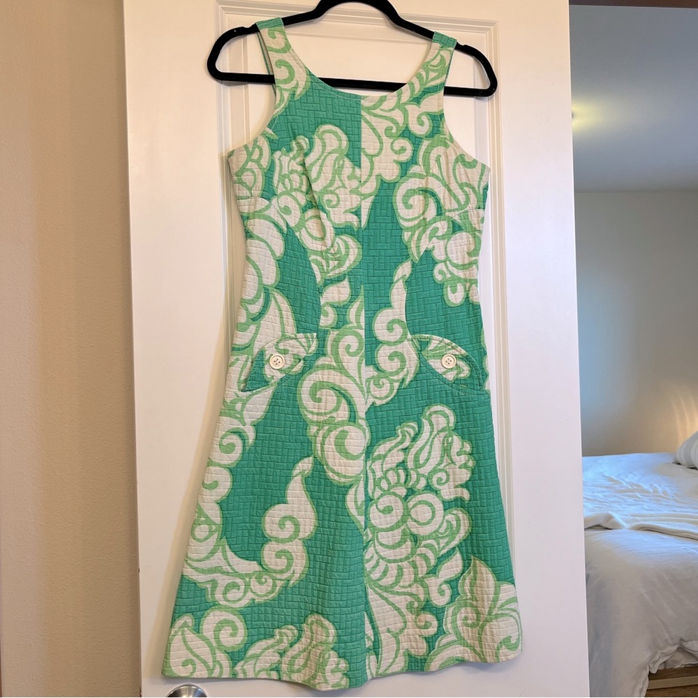 Mod sheath dress 100% Cotton